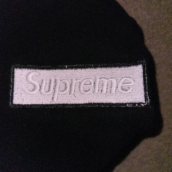 2012 Supreme x Comme Des Garcons CDG Polka Dot Box Logo Hoodie Black large